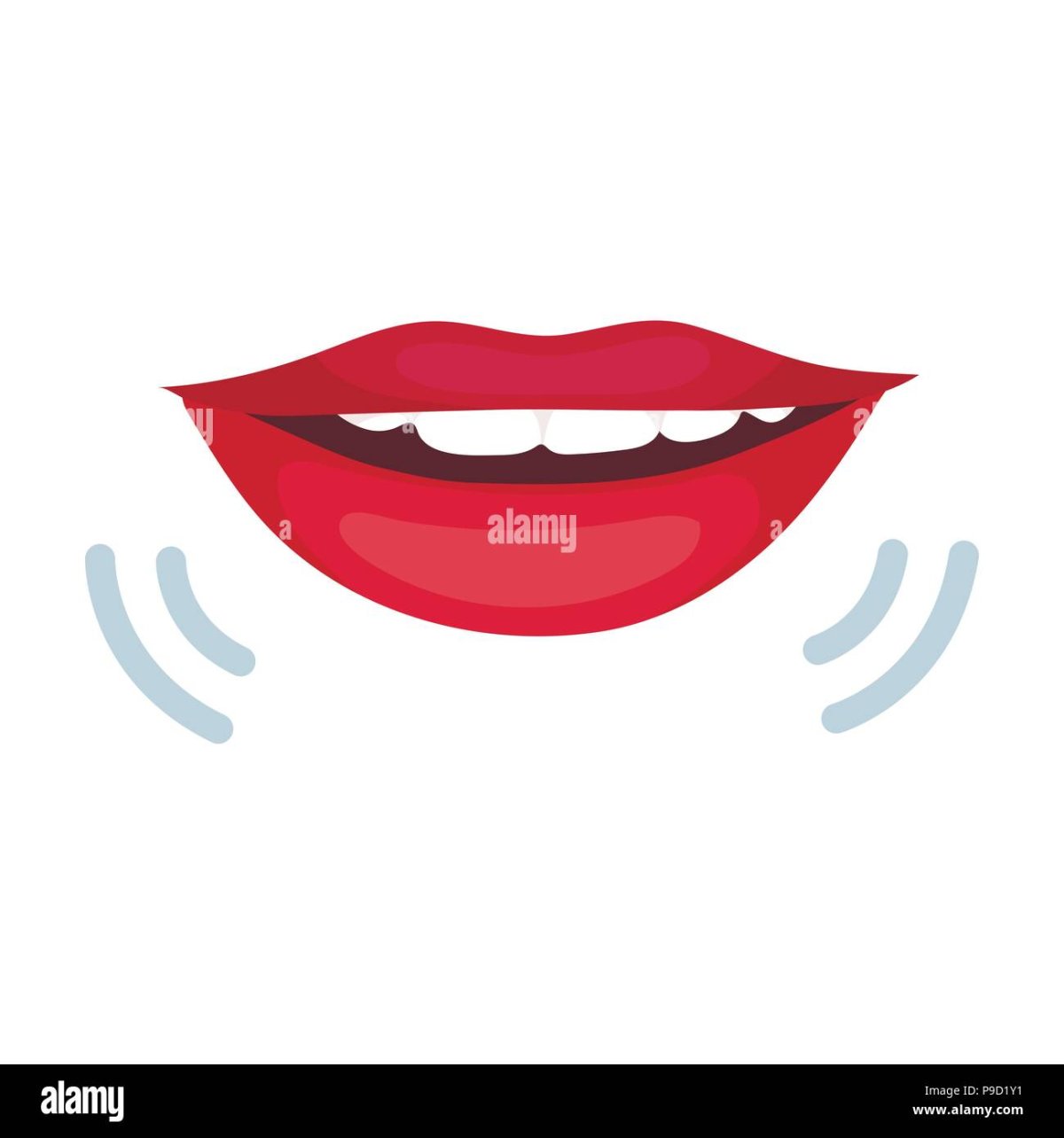 Говорящий рот мультяшный