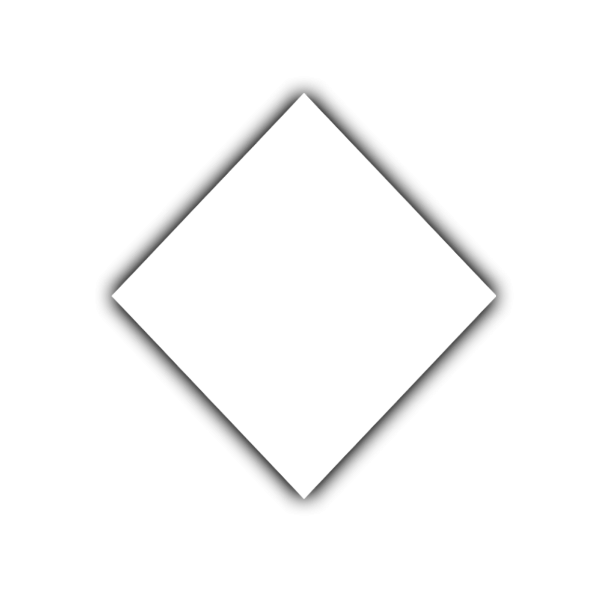 Ромб на прозрачном фоне