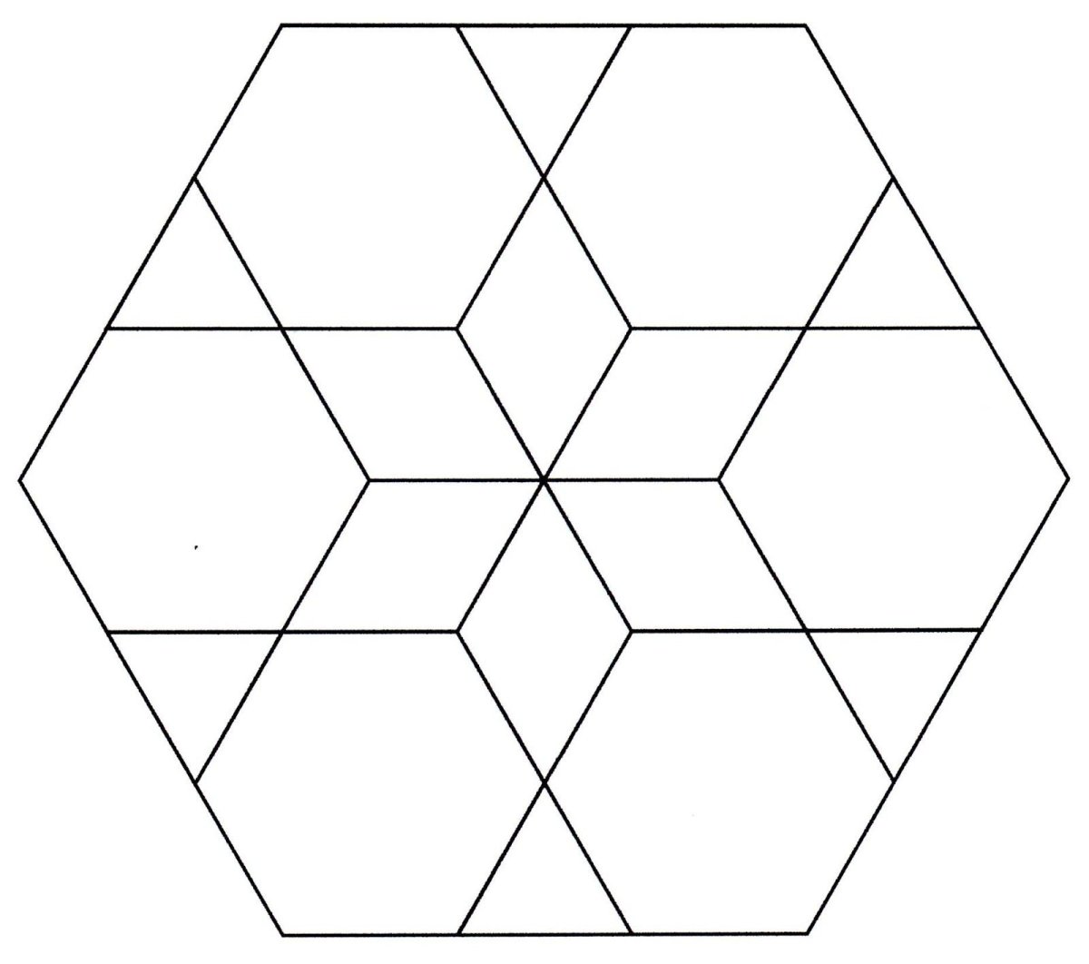 Узор из ромбиков