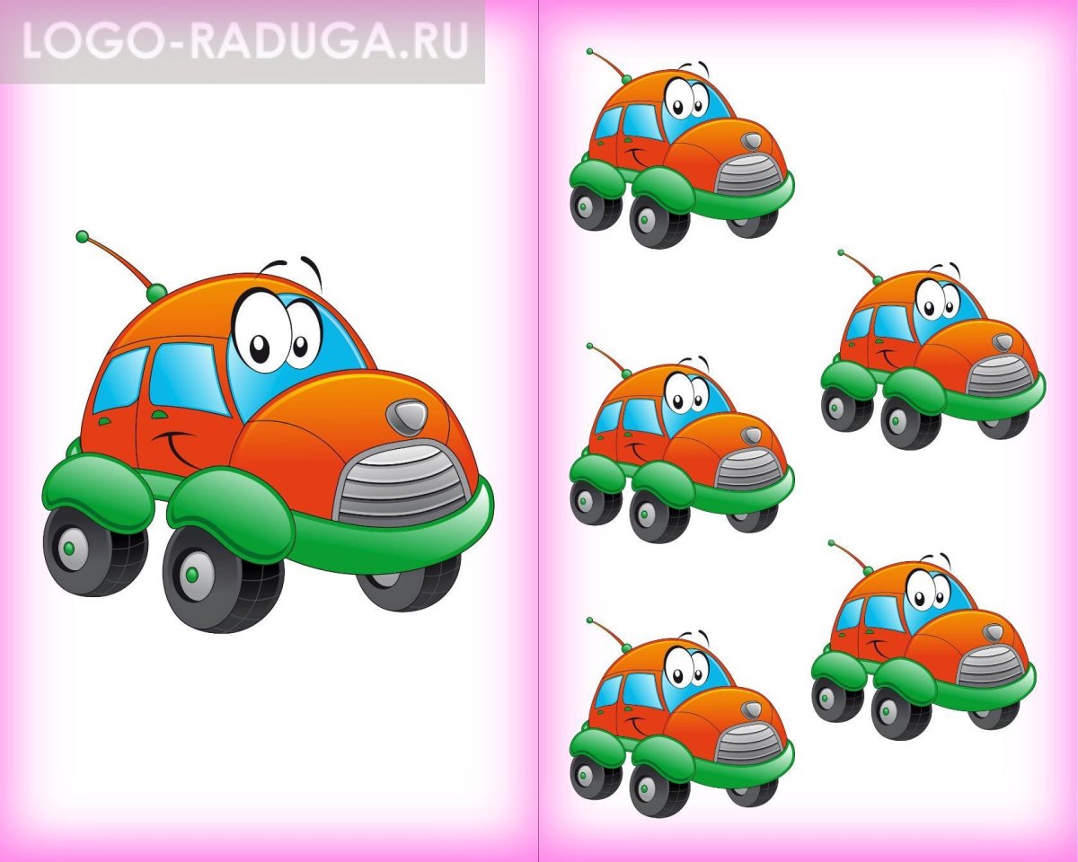 Один-много картинки для детей