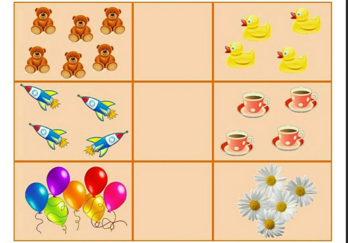 Карточки один много для дошкольников