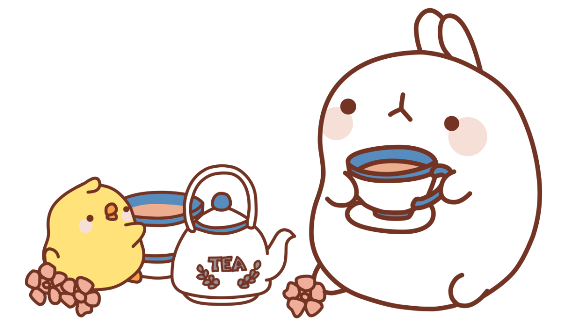 Моланг для срисовки милые