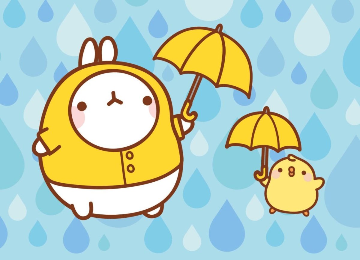 Моланг кролик и цыпленок