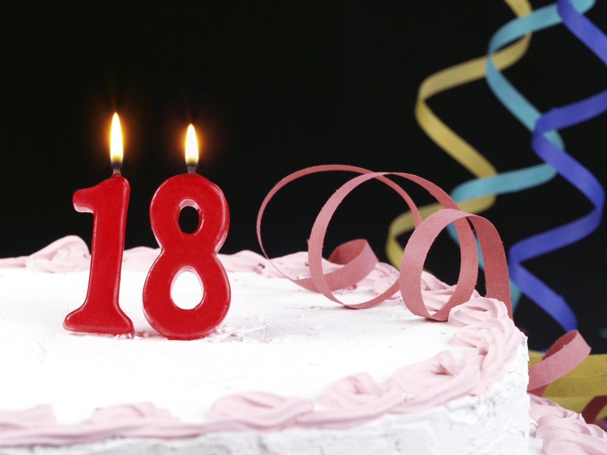 Поздравление с 18 летием девушке