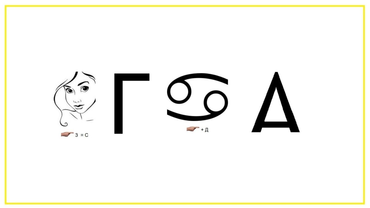 Логопедические ребусы для детей