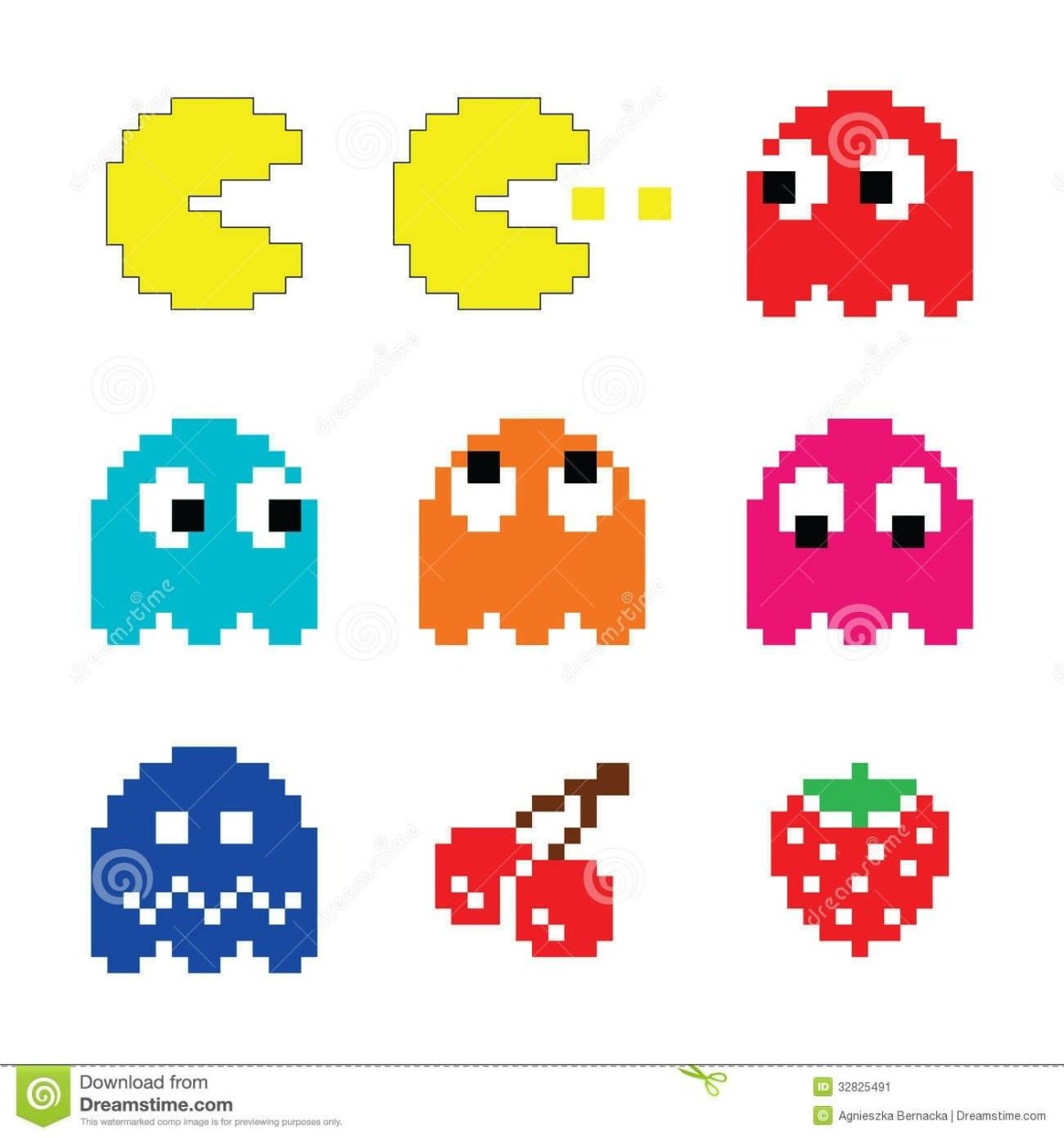 Пэкмэн персонажи