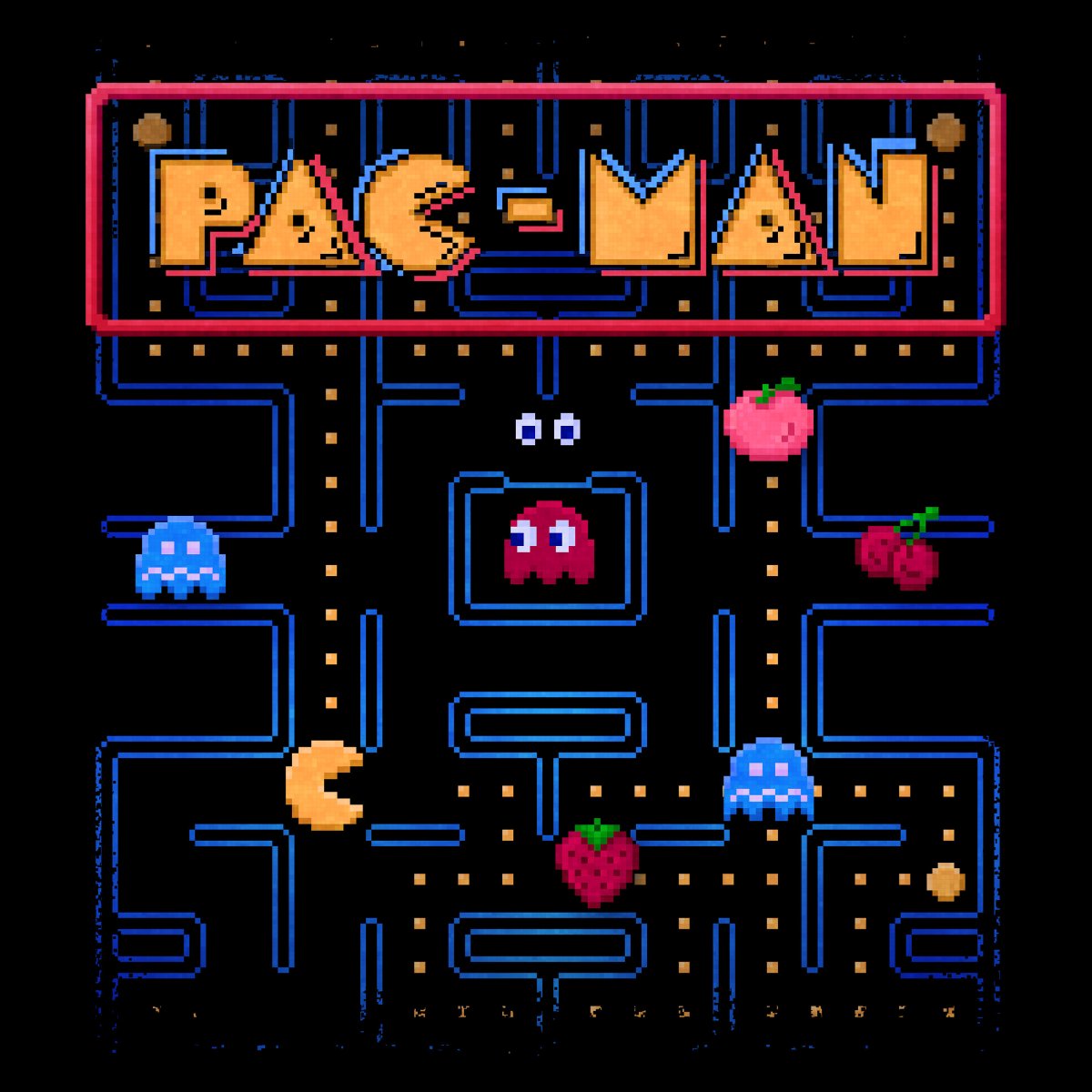 Pacman игра Денди