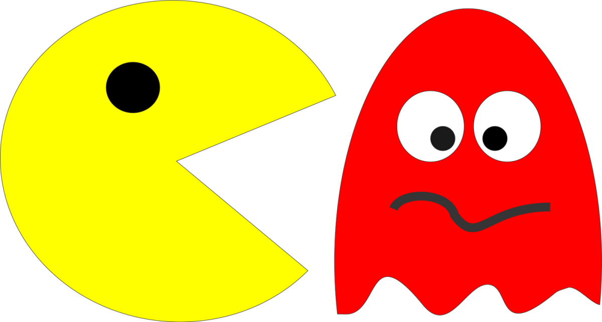 Пакман на прозрачном фоне