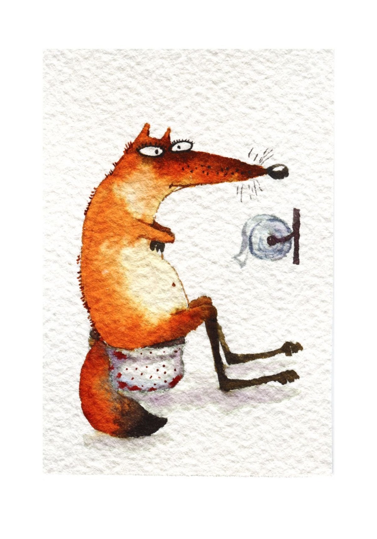 Открытки с лисами прикольные