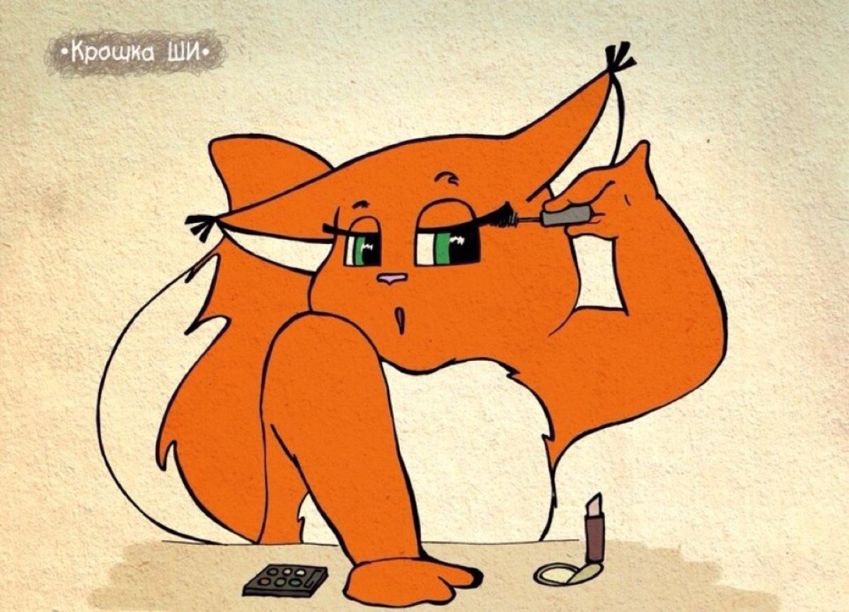 Милые кавайные лиса