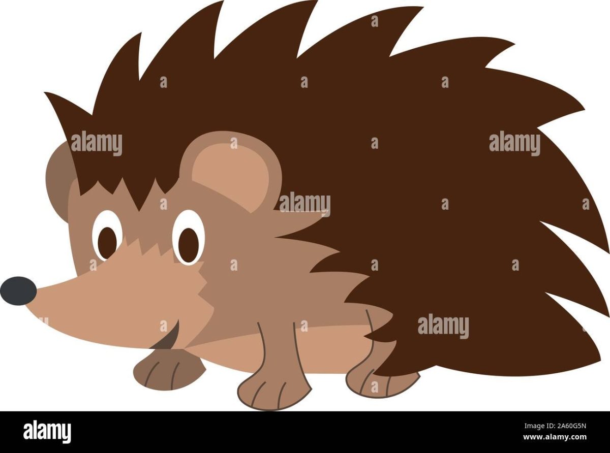 Еж мультяшный