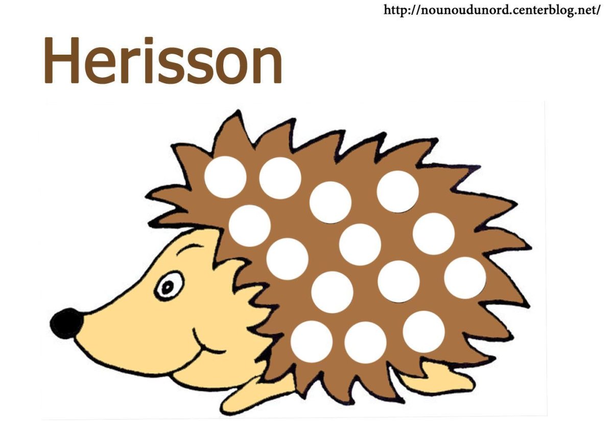 Злой Ежик на белом фоне