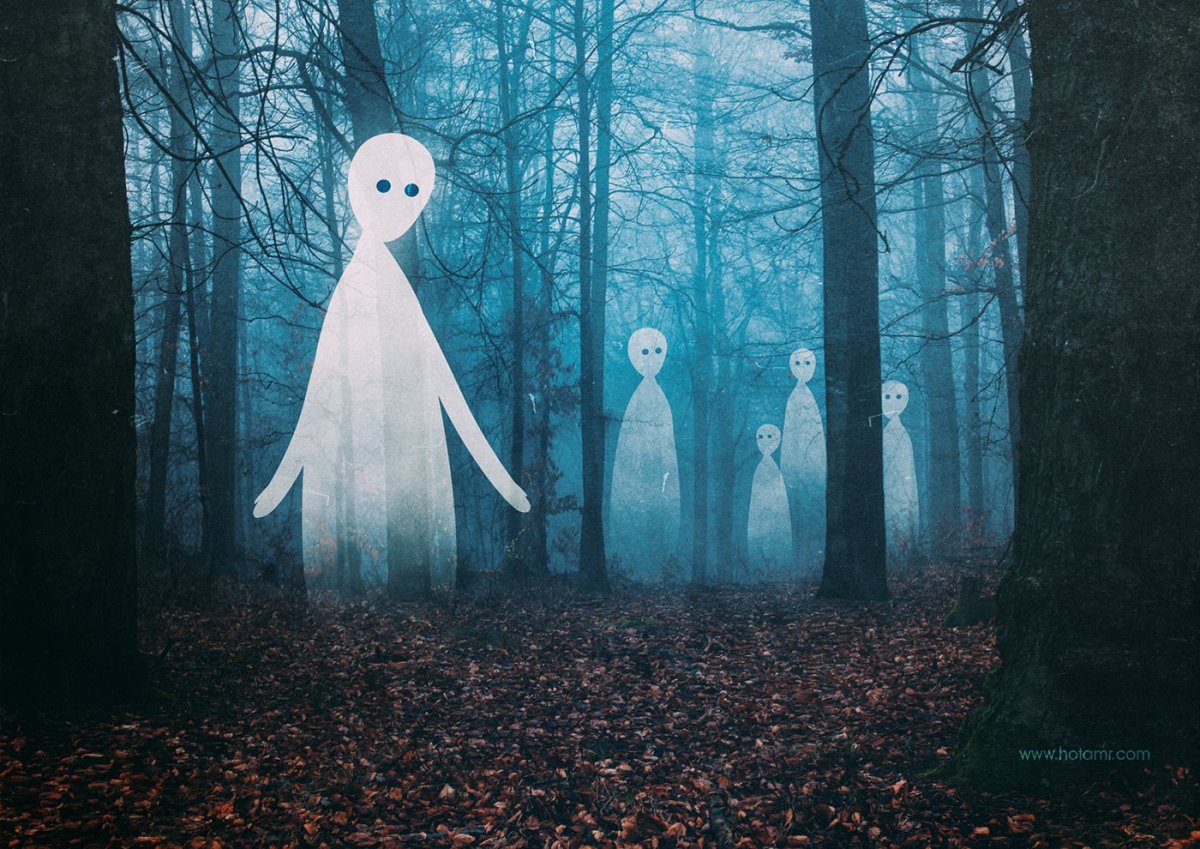 Лес призраков