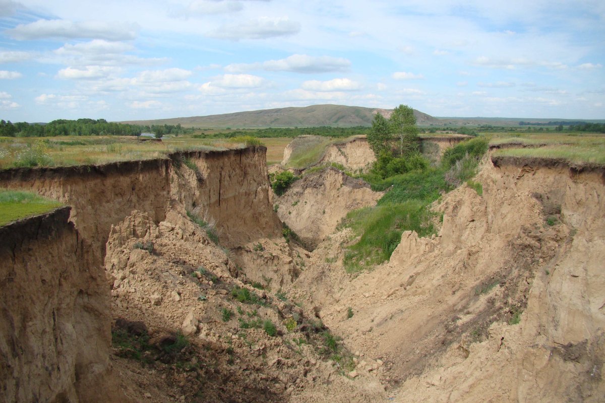 Вид с обрыва