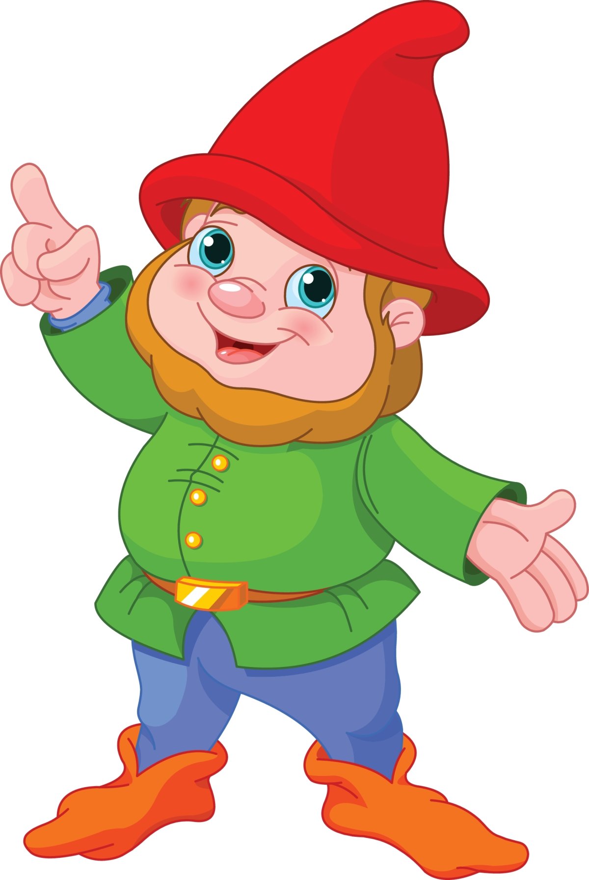 Гномы трафарет