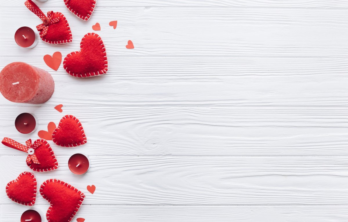 Фотофон с сердечками