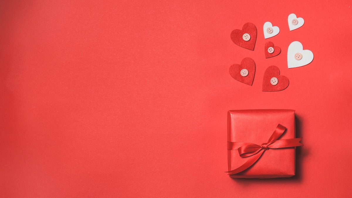 С днем Святого Валентина Минимализм