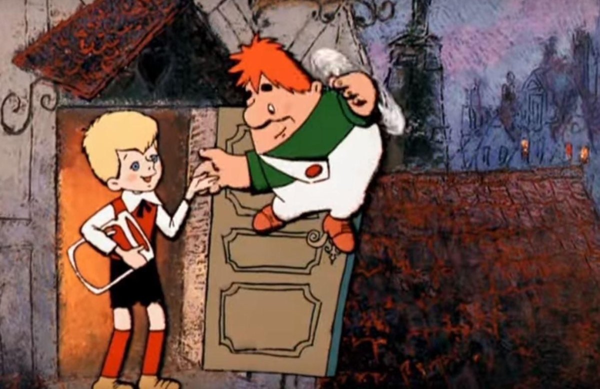 Карлсон который живёт на крыше мультфильм