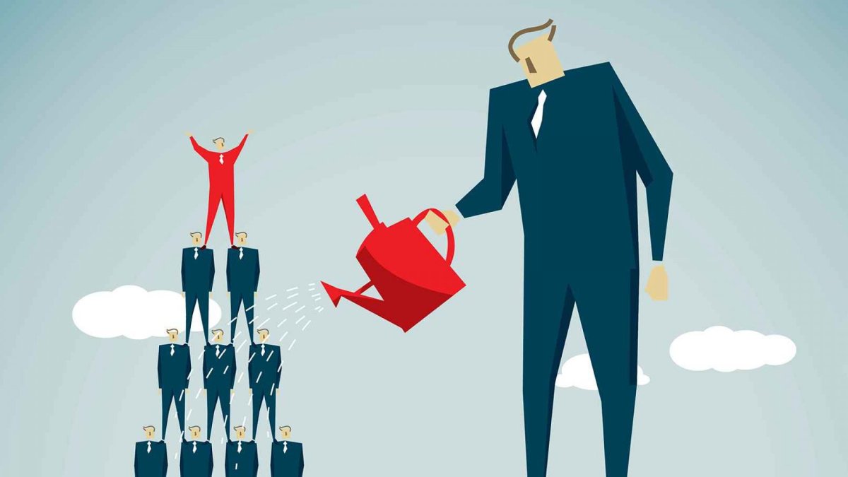 Лидер иллюстрация