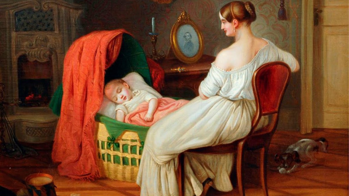 Колыбелька живопись