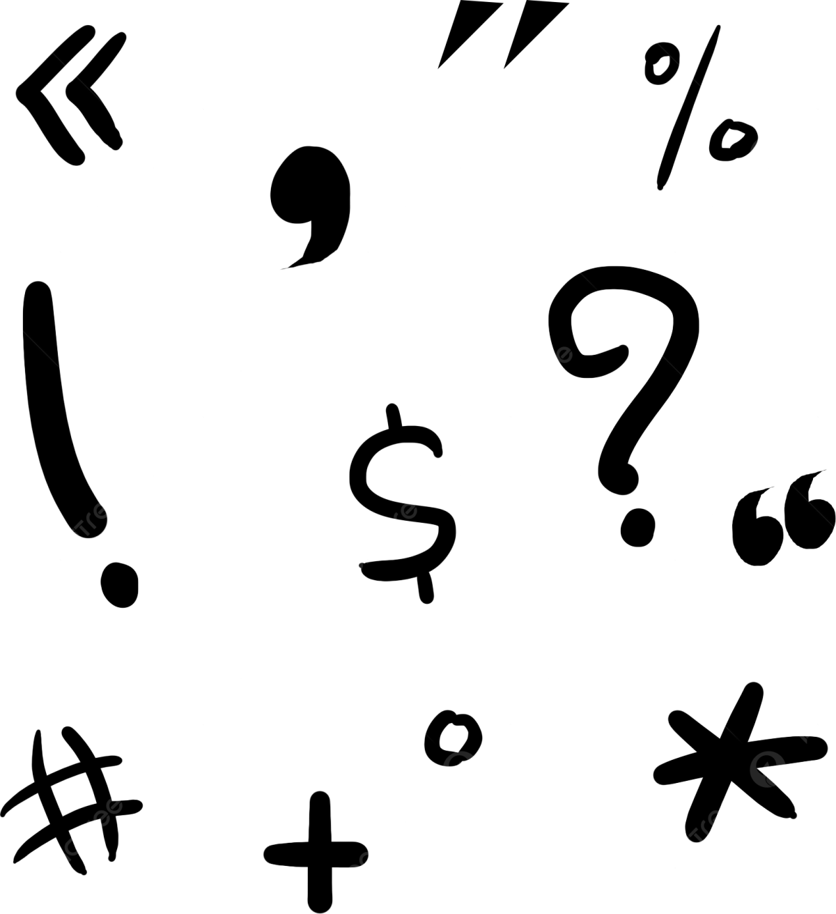 Знаки пунктуации