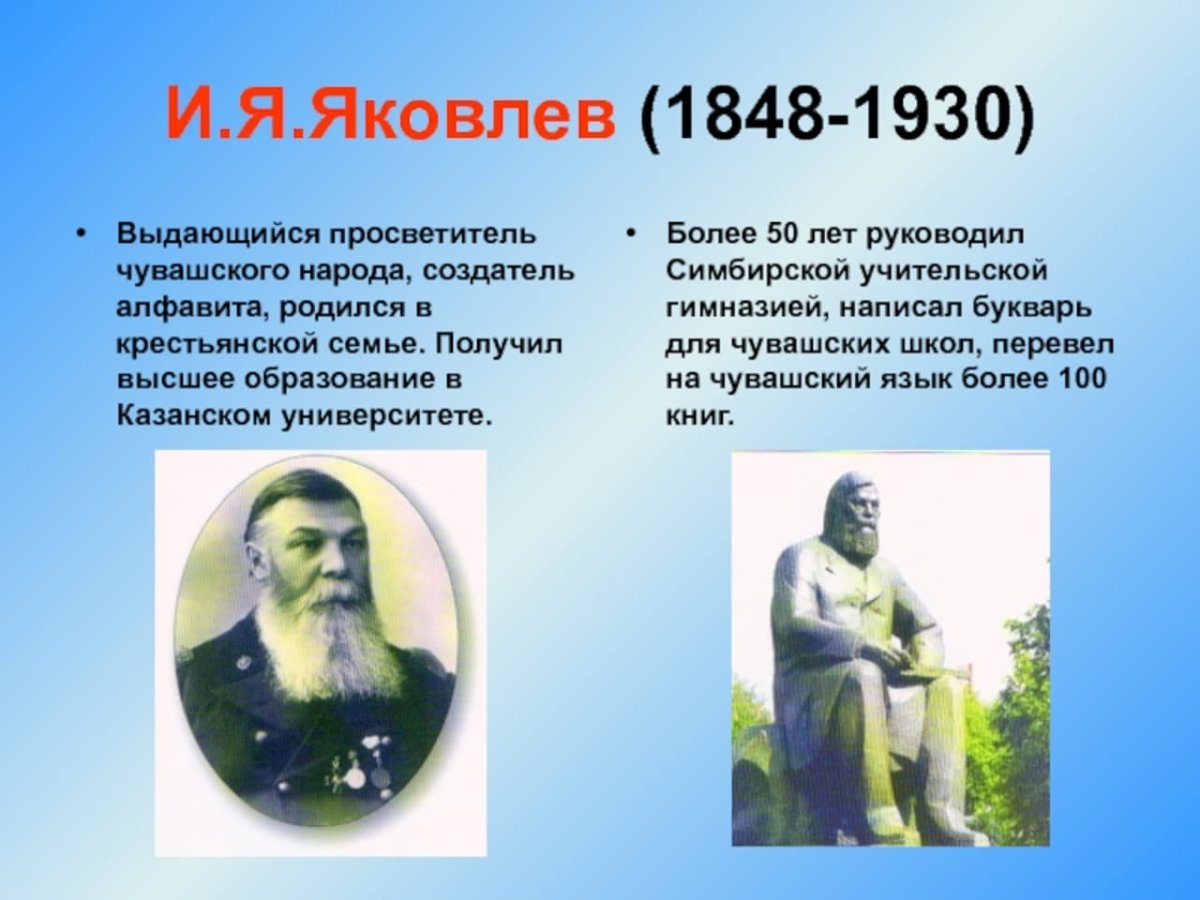 Память Ивана Яковлева