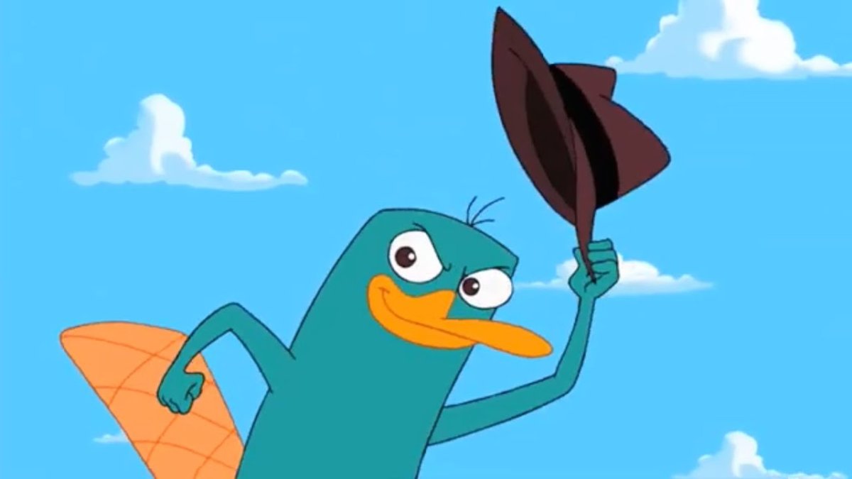 Маникюр Перри Утконос