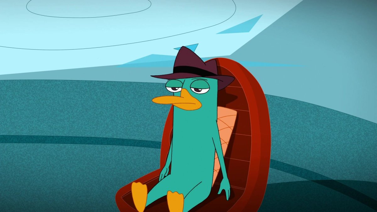 Перри Утконос без шляпы