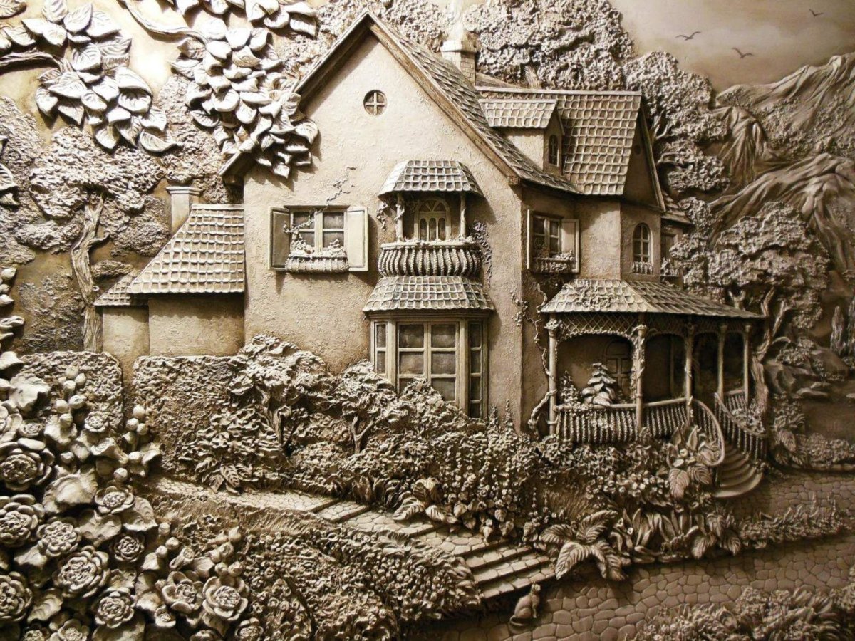 Рельефные картины