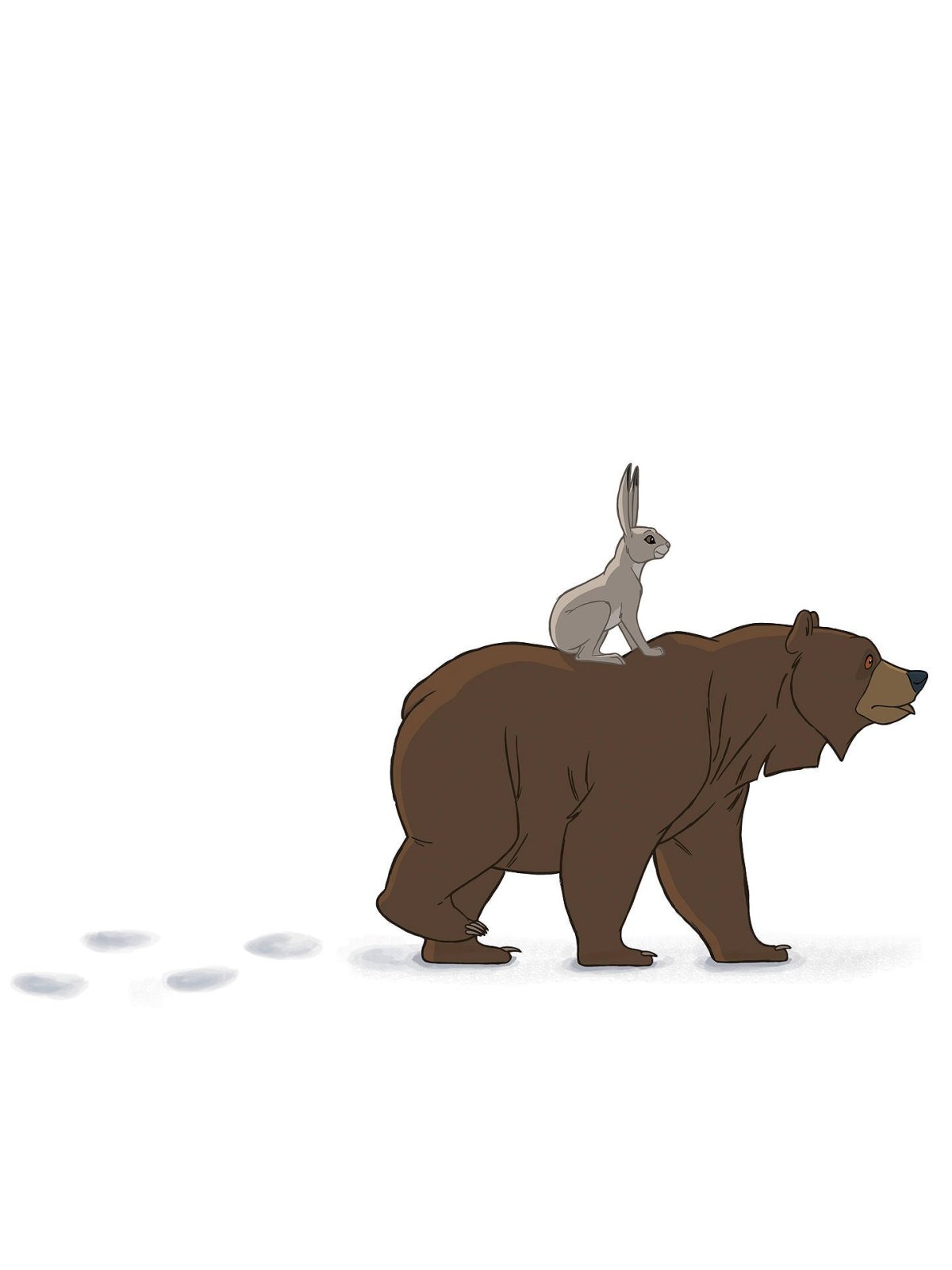 Медведь и зайцы
