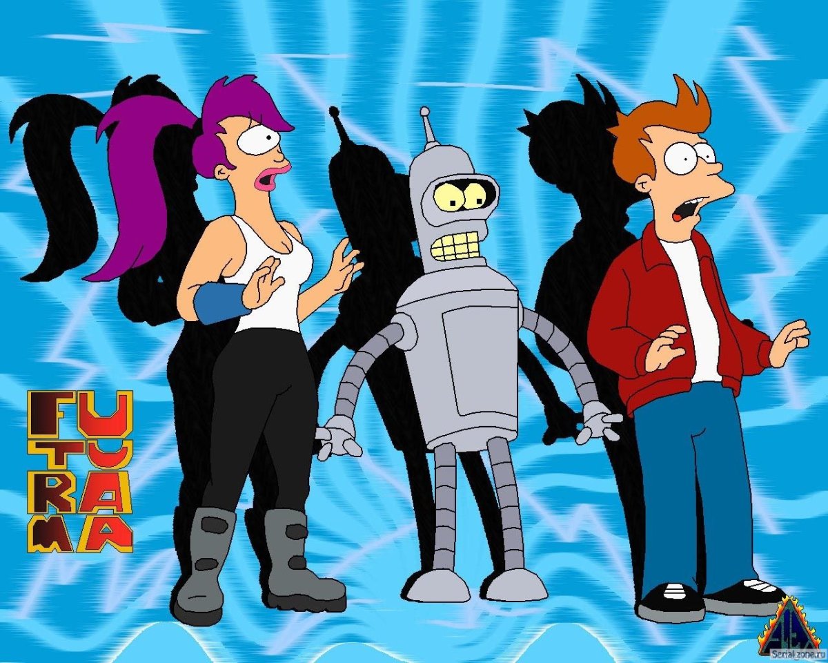 Фрай Лила и Бендер