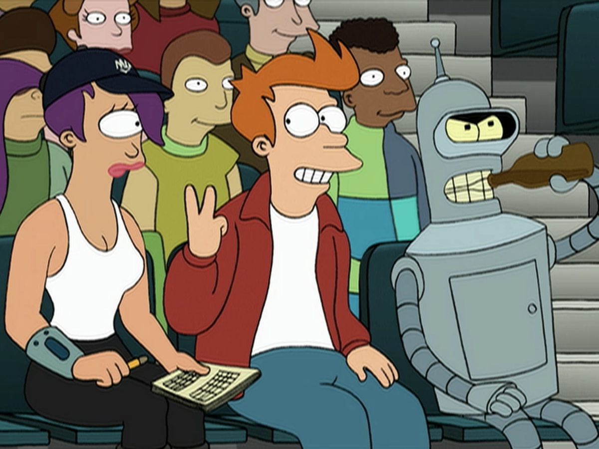 Бендер Футурама кирпичи