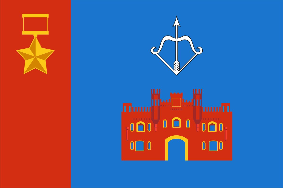 Флаг Бреста Беларусь