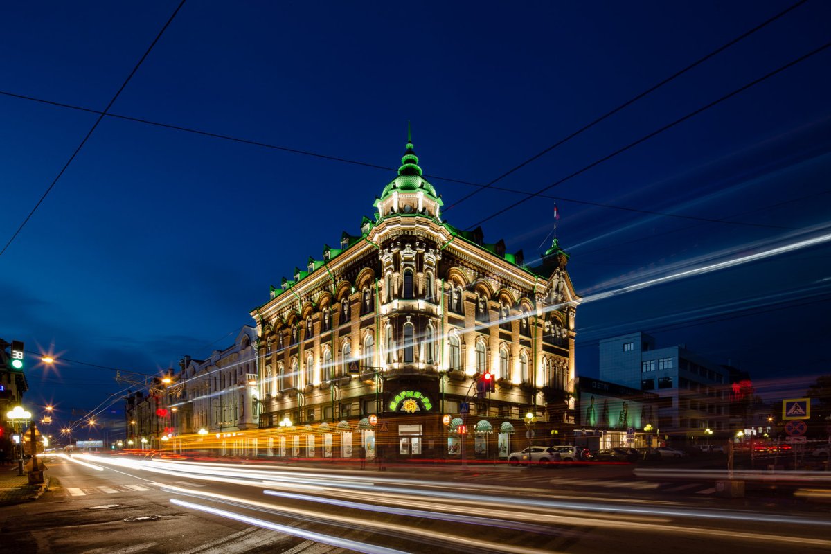 Ночной Томск