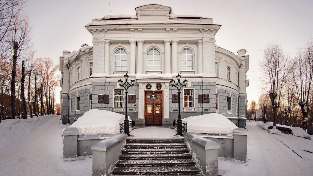 Томск зимний Томск