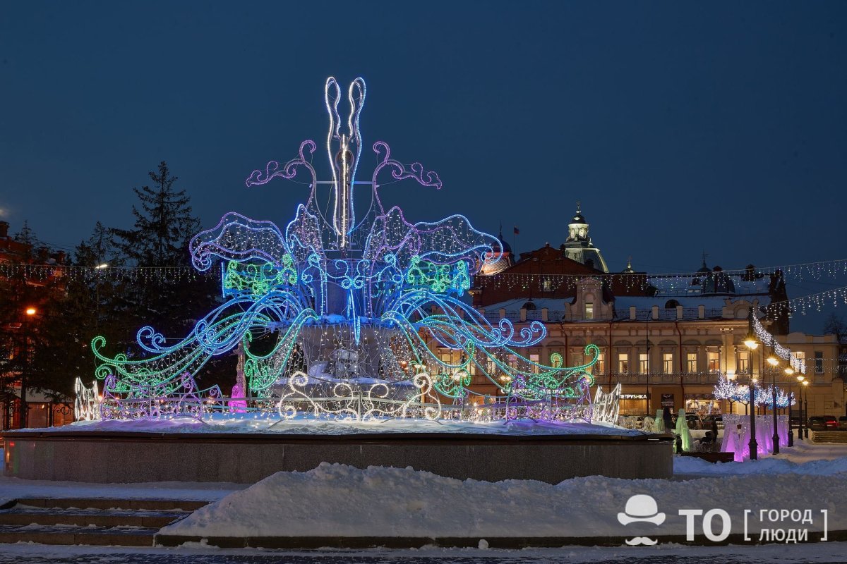 Томск зима 2022