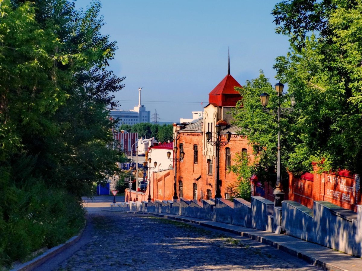 Томск зеленый город