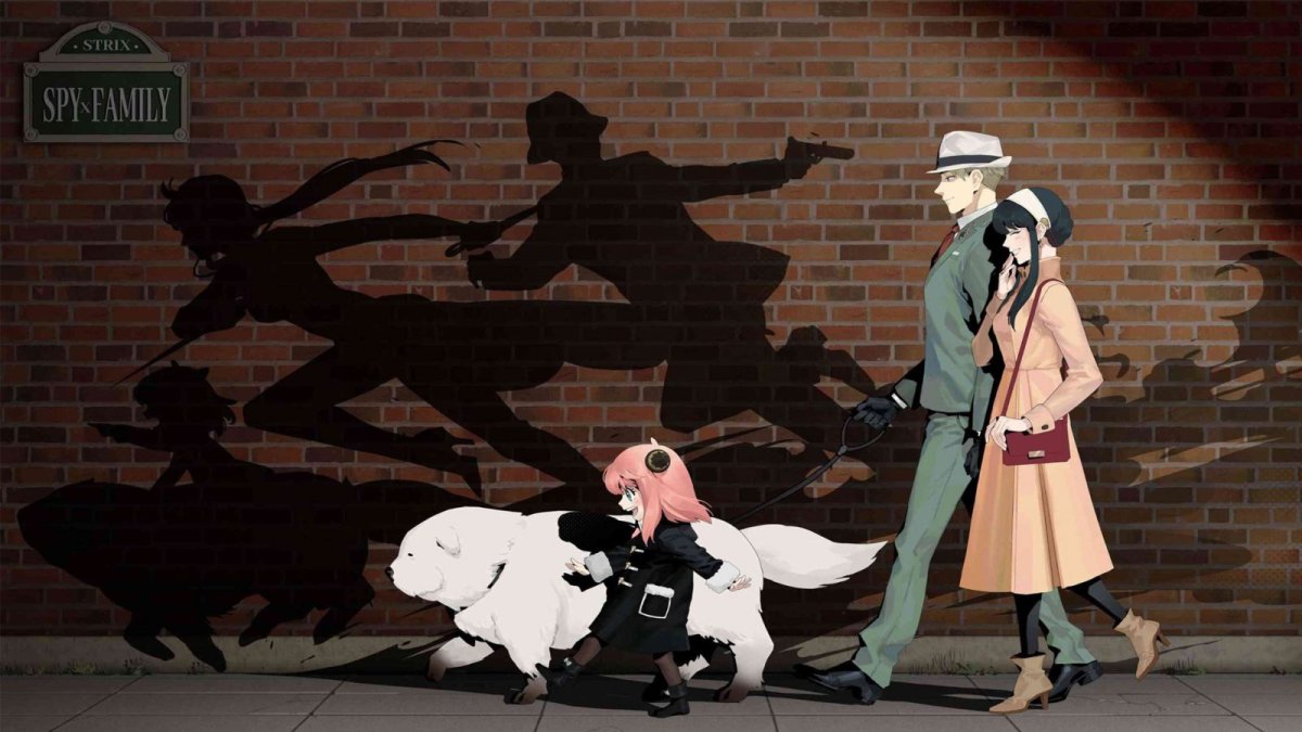 Аня аниме семья шпионов