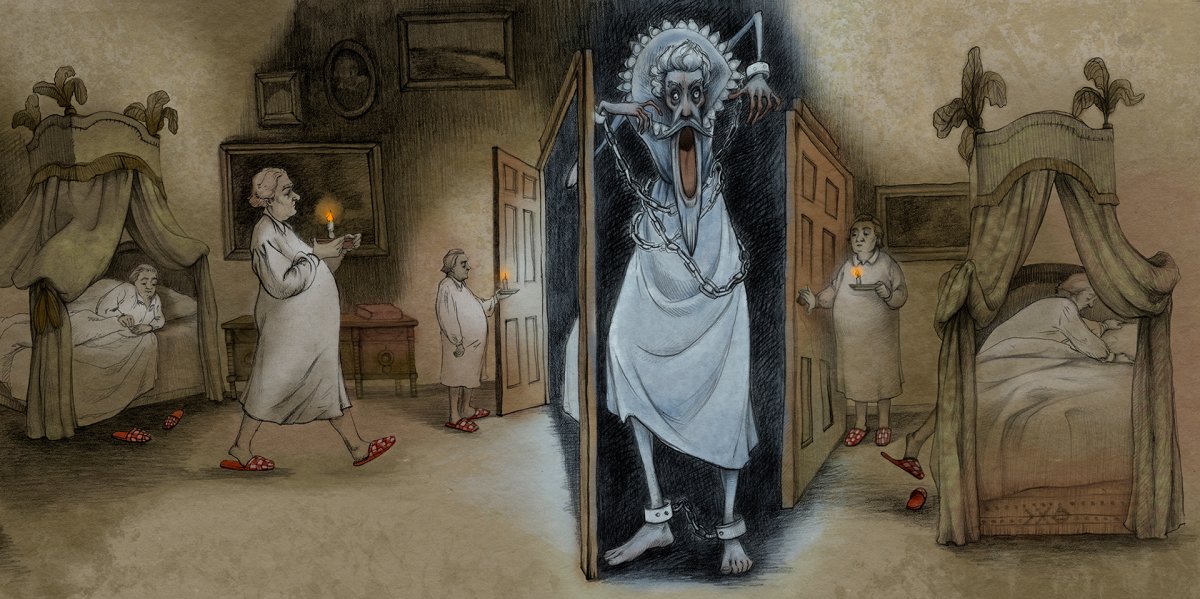 Кентервильское привидение семья Отис