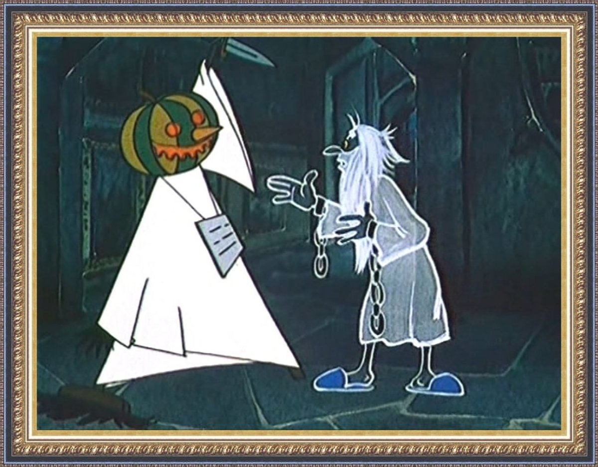 Кентервильское привидение мультфильм 1970