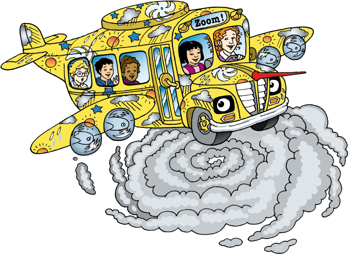 Волшебный школьный автобус мультсериал