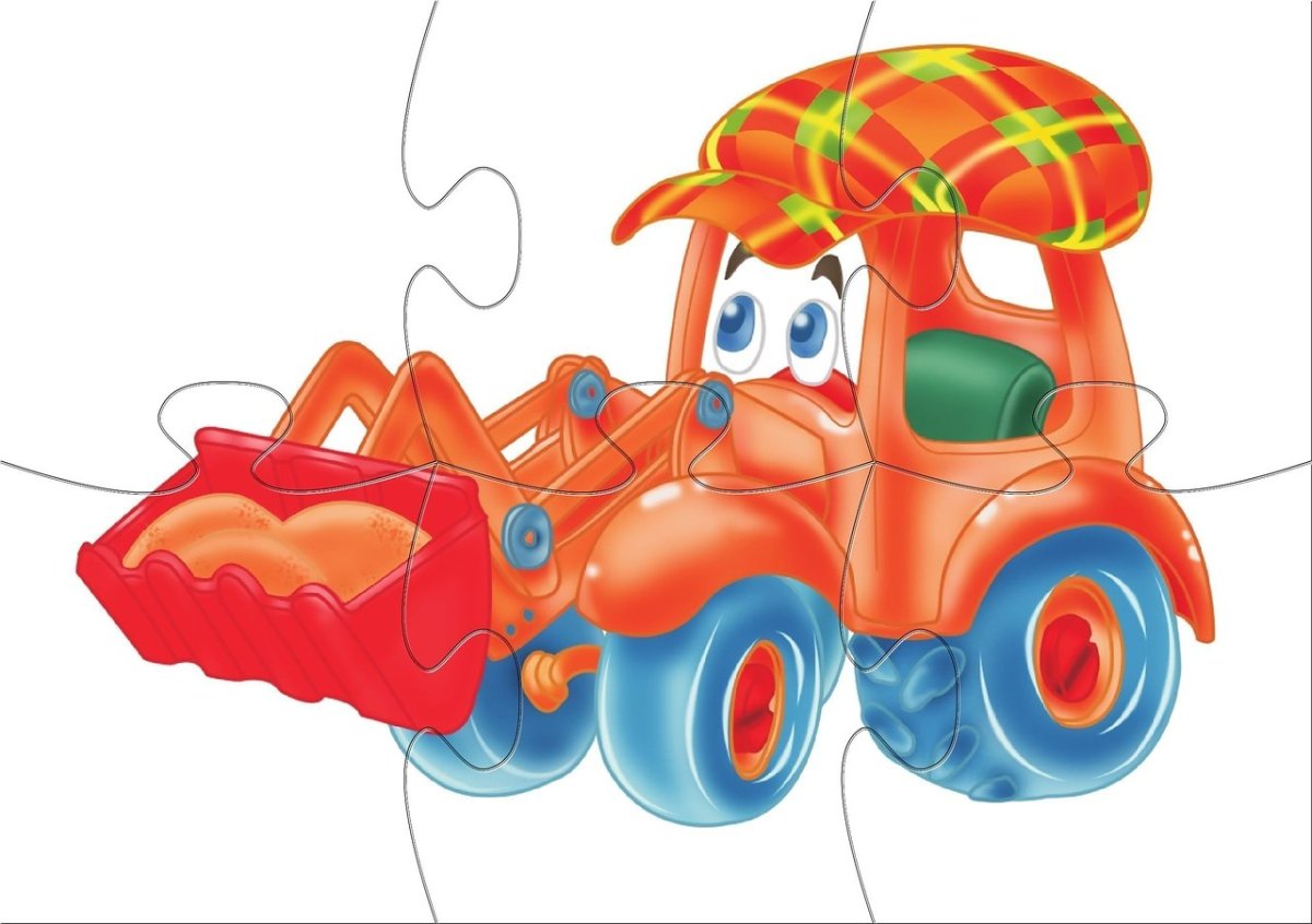 Транспорт пазлы для детей