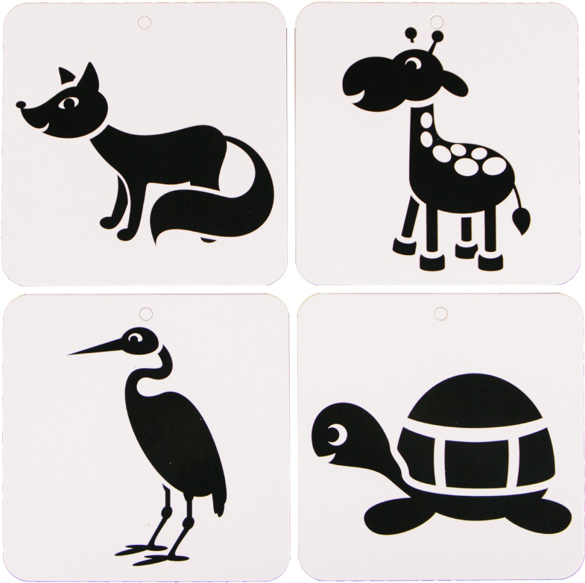 Рисунки для младенцев черно белые