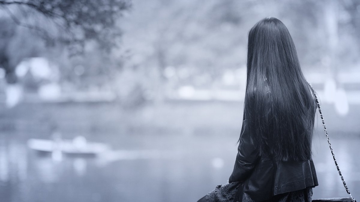 Одиночество девушка