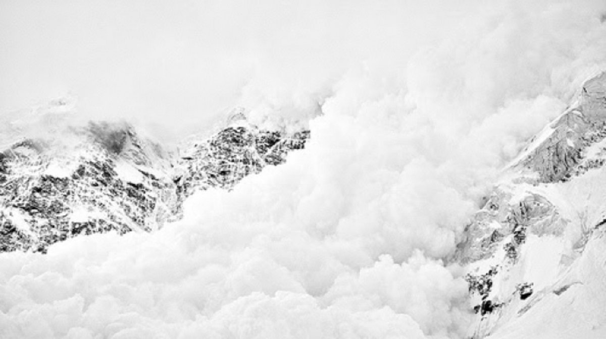 Тянь-Шань лавины