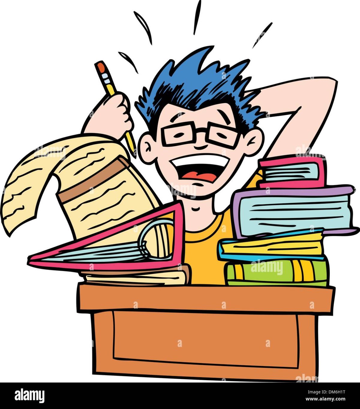 Человек читает книгу