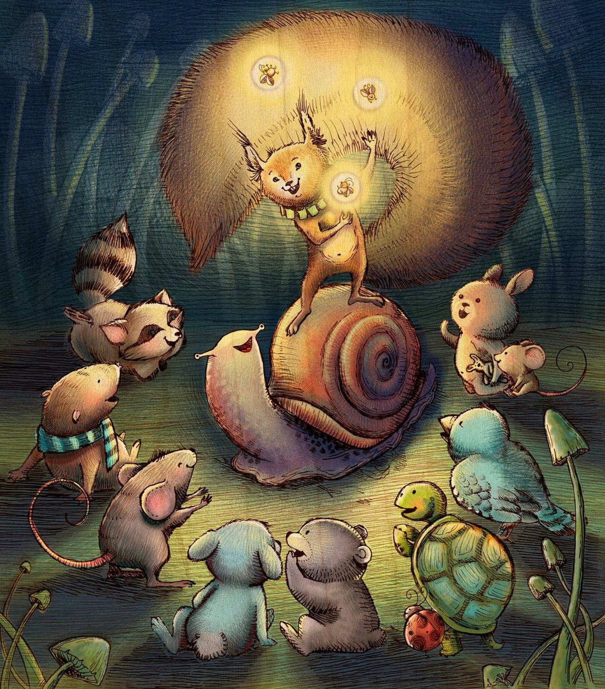 Спокойной ночи прикольные