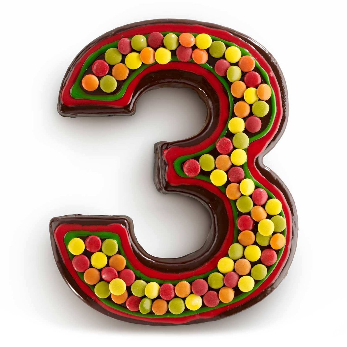 Цветные цифры