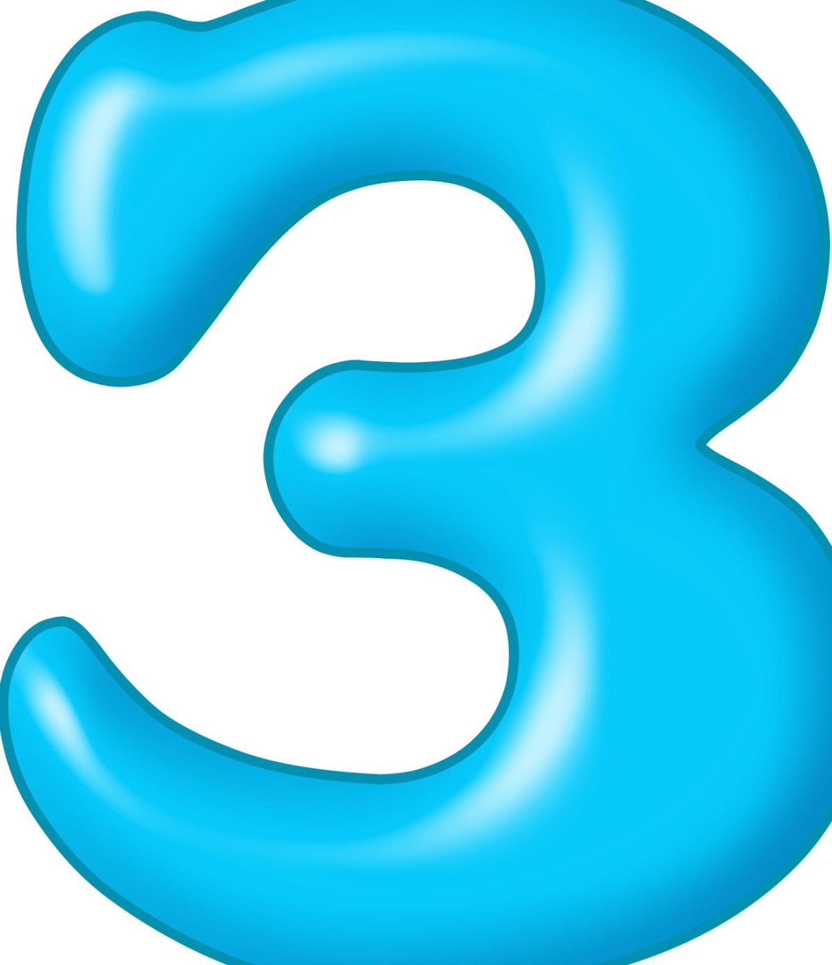 Цифры детские