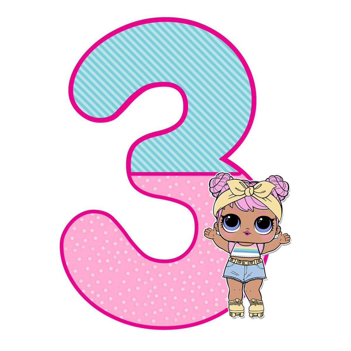 Красивые цифры для детей